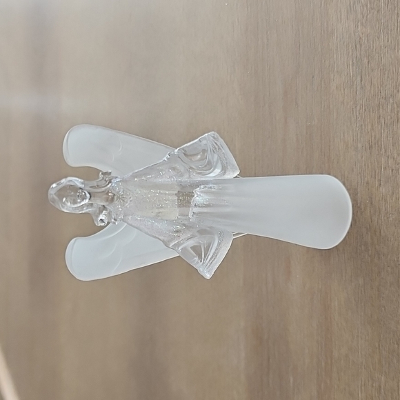 Frosted Acrylic Angel Ornament - Picture 3 of 7